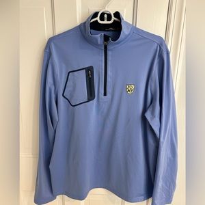 RLX Hamilton Farm Logo quarter zip size Large